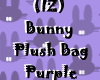(IZ) Bunny Plush Purple