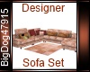 [BD] Designer Sofa Set