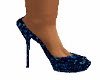 [AMY]Blue Sparkle Heels