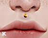 medusa piercing gold