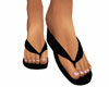 Black Sandals Flip Flop
