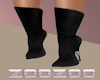 Z Black suede boots