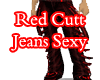 Red Cutt Jeans Sexy