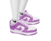 L! PURPLE DUNK SHOES