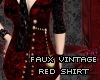 [P] faux vintage red