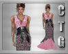 CTG PETAL PINK GRAY GOWN