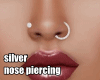sw silver nose piercing