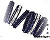 -X- BLUE BRACELETS