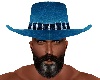 Light Blue Cowboy Hat