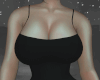 R | Black dress busty