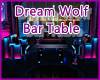 Dream Wolf Bar Table
