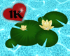 !!1K GOLD WATER LILLY