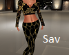 Couture Spandex top/pant