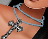 Faith Necklace Blue