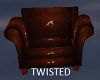 Brown Cushion Chair