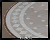 A) Modern Rug White
