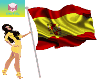 Bandera España-poses