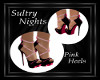Sultry Nights Pink Heels