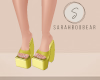 Trippy Heels | Yellow