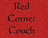 ECC red Corner Couch