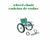 wheel chair verde 