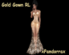Gold Holiday Gown RL