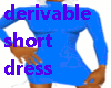 derivable Short Dress