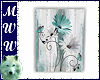 Teal Daisies Canvas