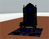 Blue Velvet Throne