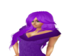 purple long hair