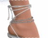BabyDoll Heels Silver