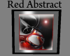 Red Abstract Frame