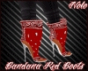 Bandana RED Boots