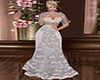 floral wedding dress