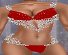 Red Glitter Bikini