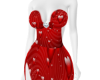 Red Drippy Vday Dress