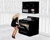 (k)   black oven /poses