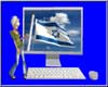 Animated Israel Computer