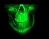 Toxic Green Skull Mask