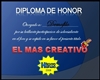 Diploma creativo