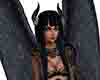 raven hair-horns