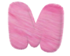 V -M Pink Pillow