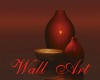 (J) R Vase Wall Art