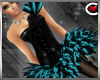 *SC-Masquerade Blk&Teal