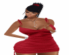 R! dress red elegant