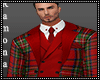 Plaid Suit Red Plaid Suit Red