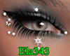 E+snowflake eye glitters