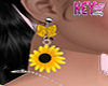 K- Earring Sun Flower