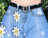♡ Pants Flowers