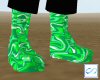 Sapphy Green Boots